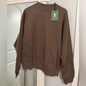 Daily Drills Mocha Vintage Crew